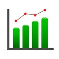 Geen graph icon Ã¢â¬â vector